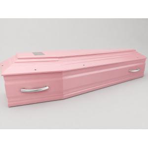 Cercueil color rose pâle